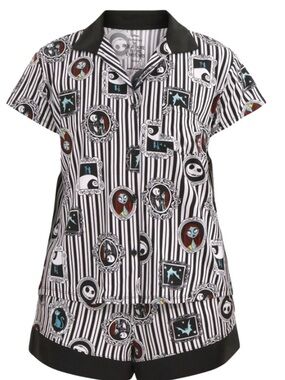 Vintage  women’s Disney Nightmare  Before Christmas 2PC Pajama Set XL . NWOT!